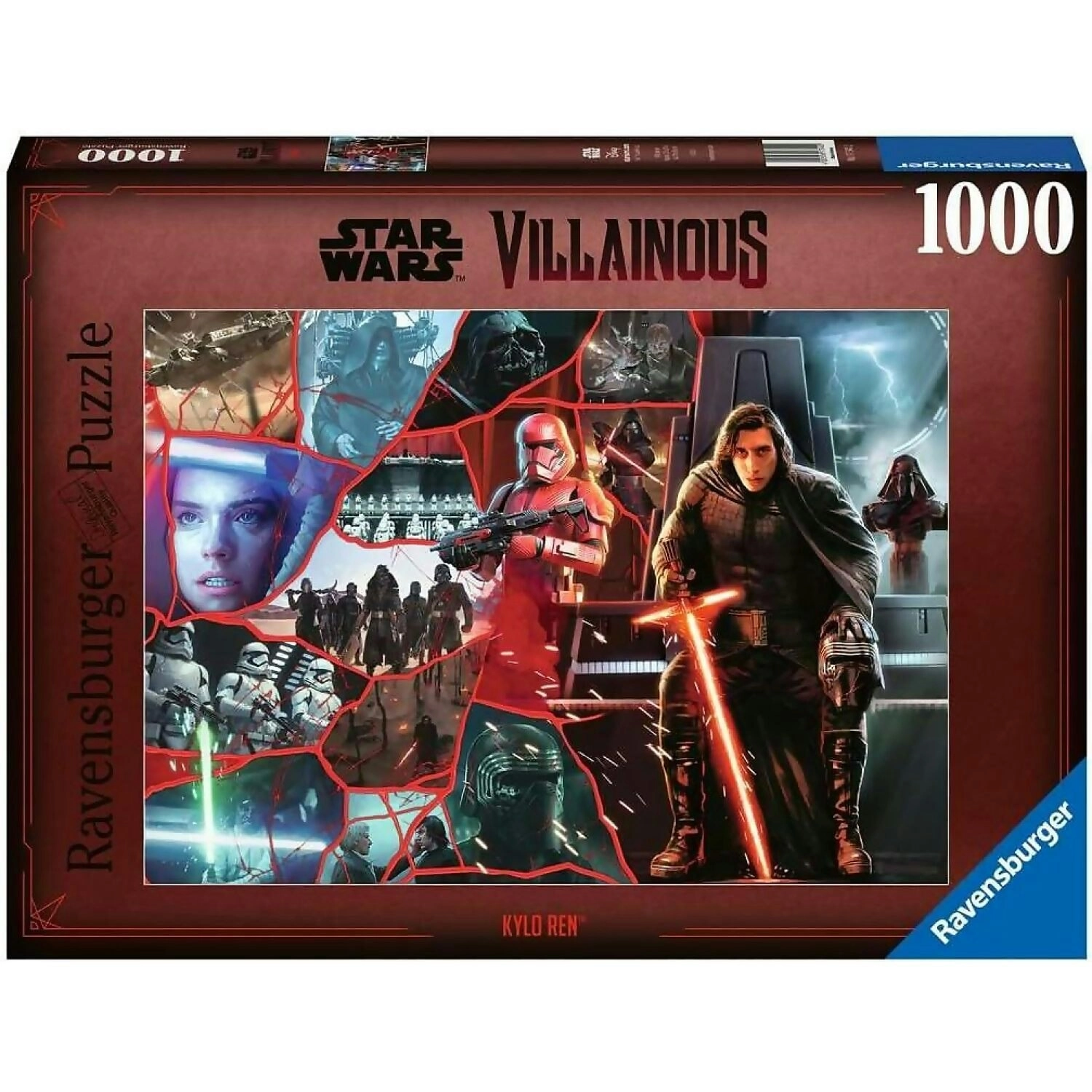 Ravensburger - Star Wars Villainous: Kylo Ren Jigsaw Puzzle 1000pc