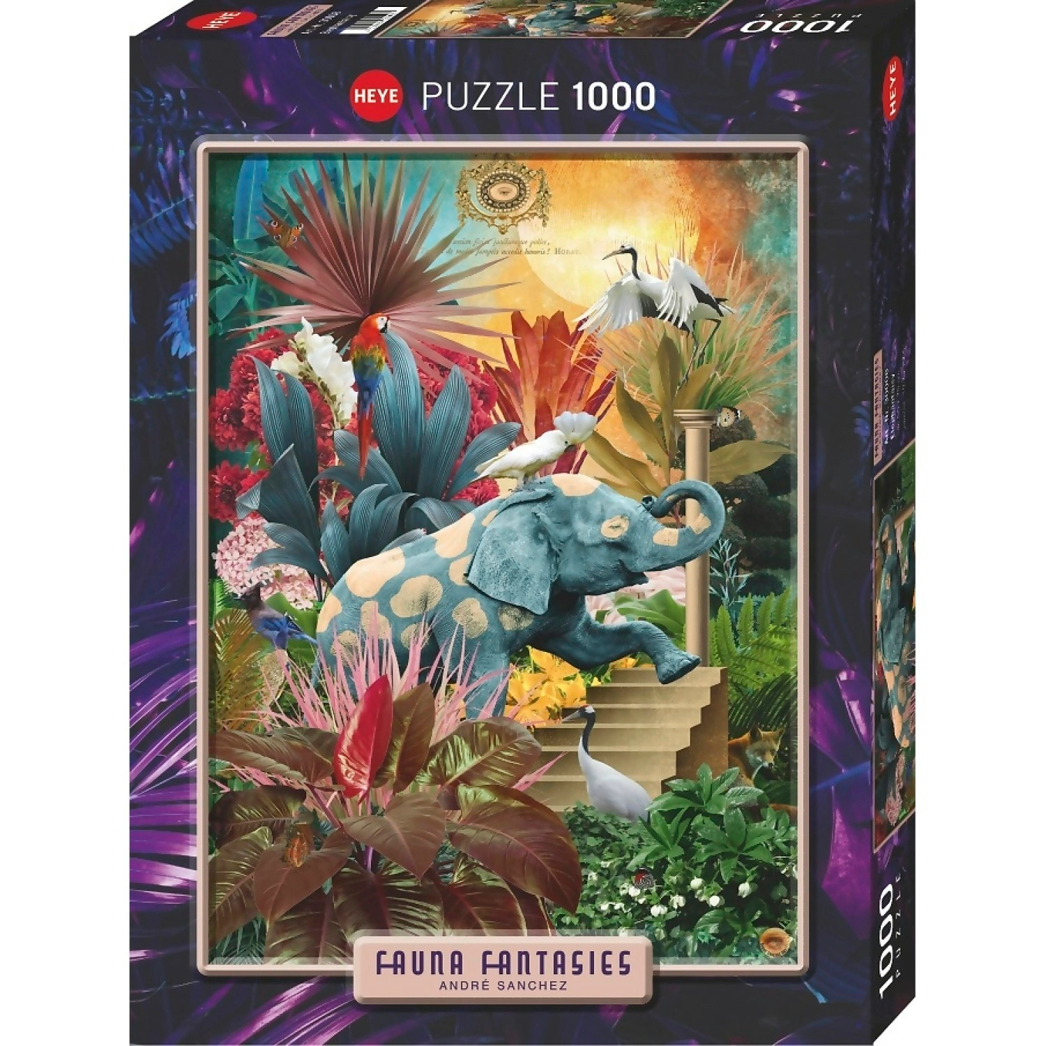 Heye - Fauna Fantasies Elephantaisy Jigsaw Puzzle 1000pc