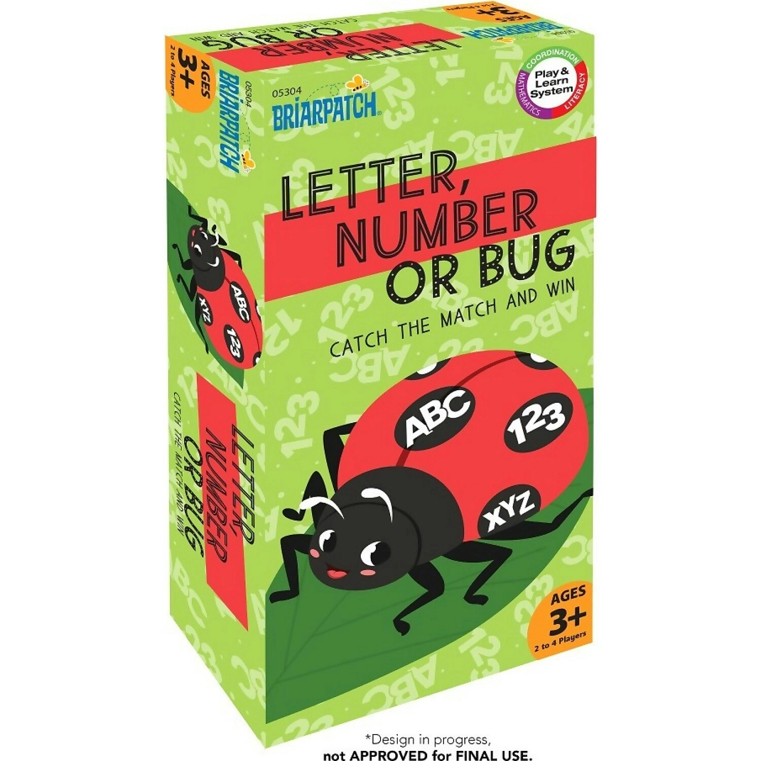 U Games - Letter Number Or Bug Game - Briarpatch