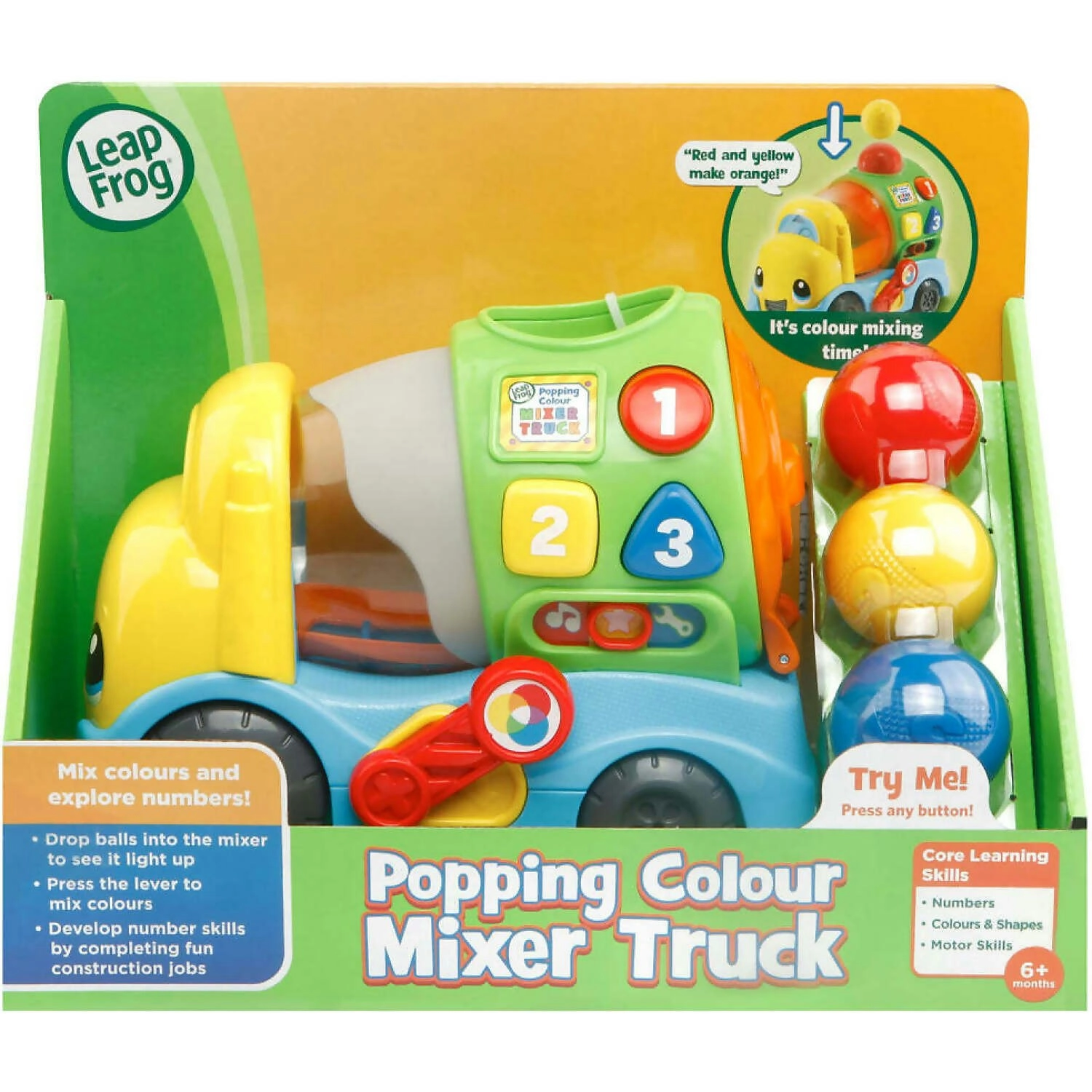 LeapFrog - Popping Colour Mixer Truck