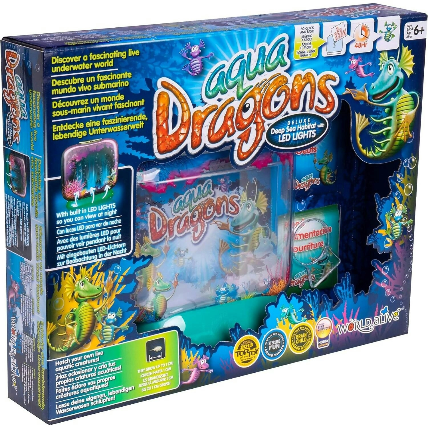 Aqua Dragons - Aqua Dragons Deep Sea Habitat With Led Light