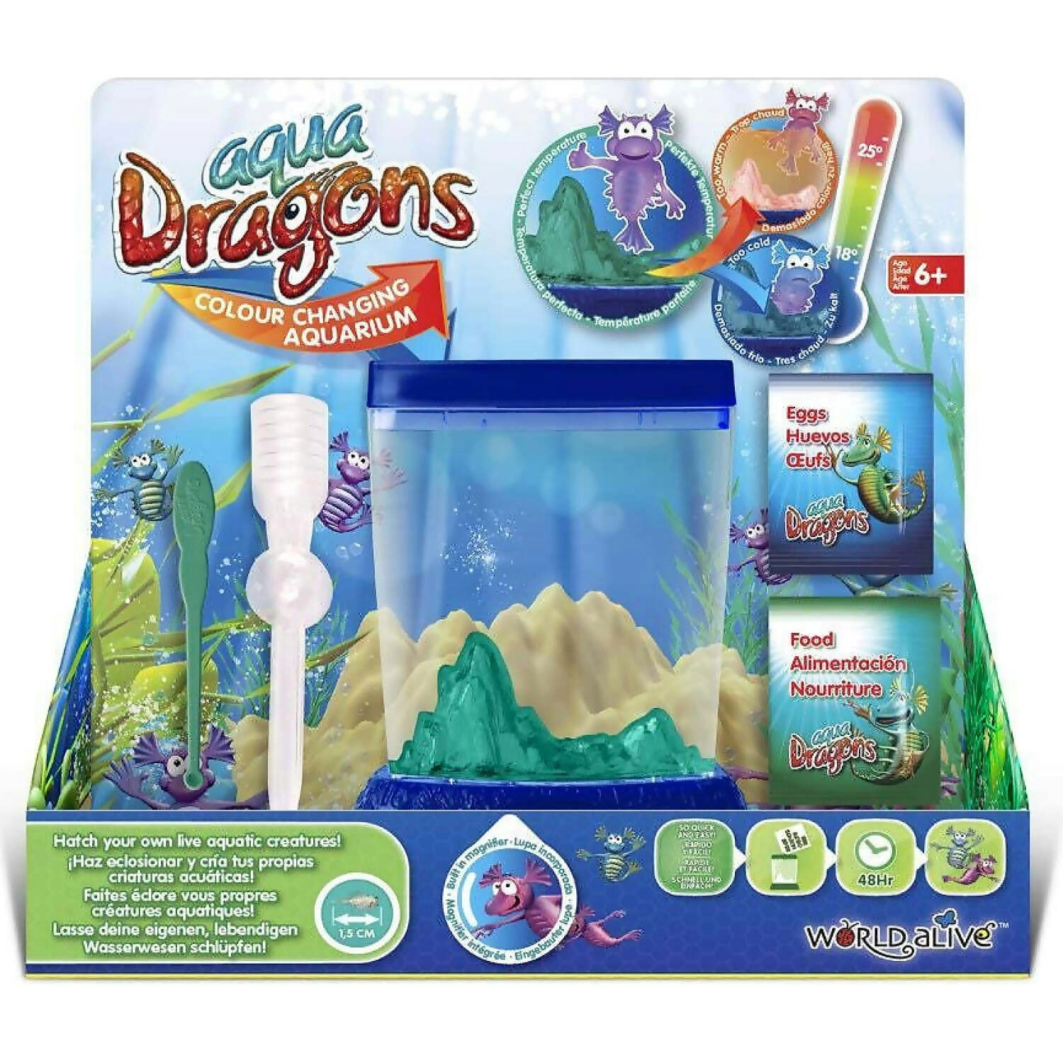 Aqua Dragons - Colour Changing Aquarium