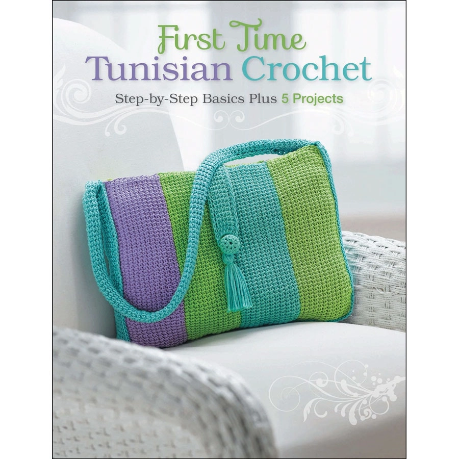 First Time Tunisian Crochet- Book