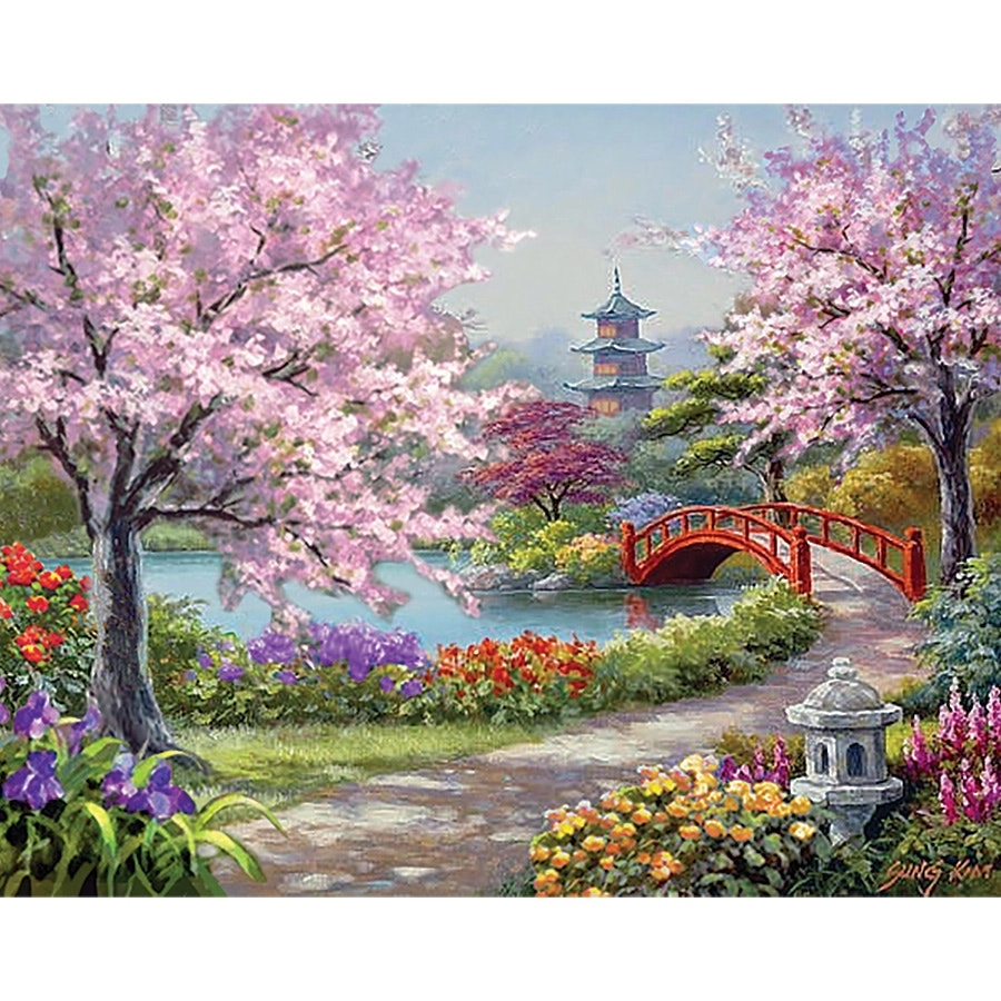 Japanese Garden Diamond Painting