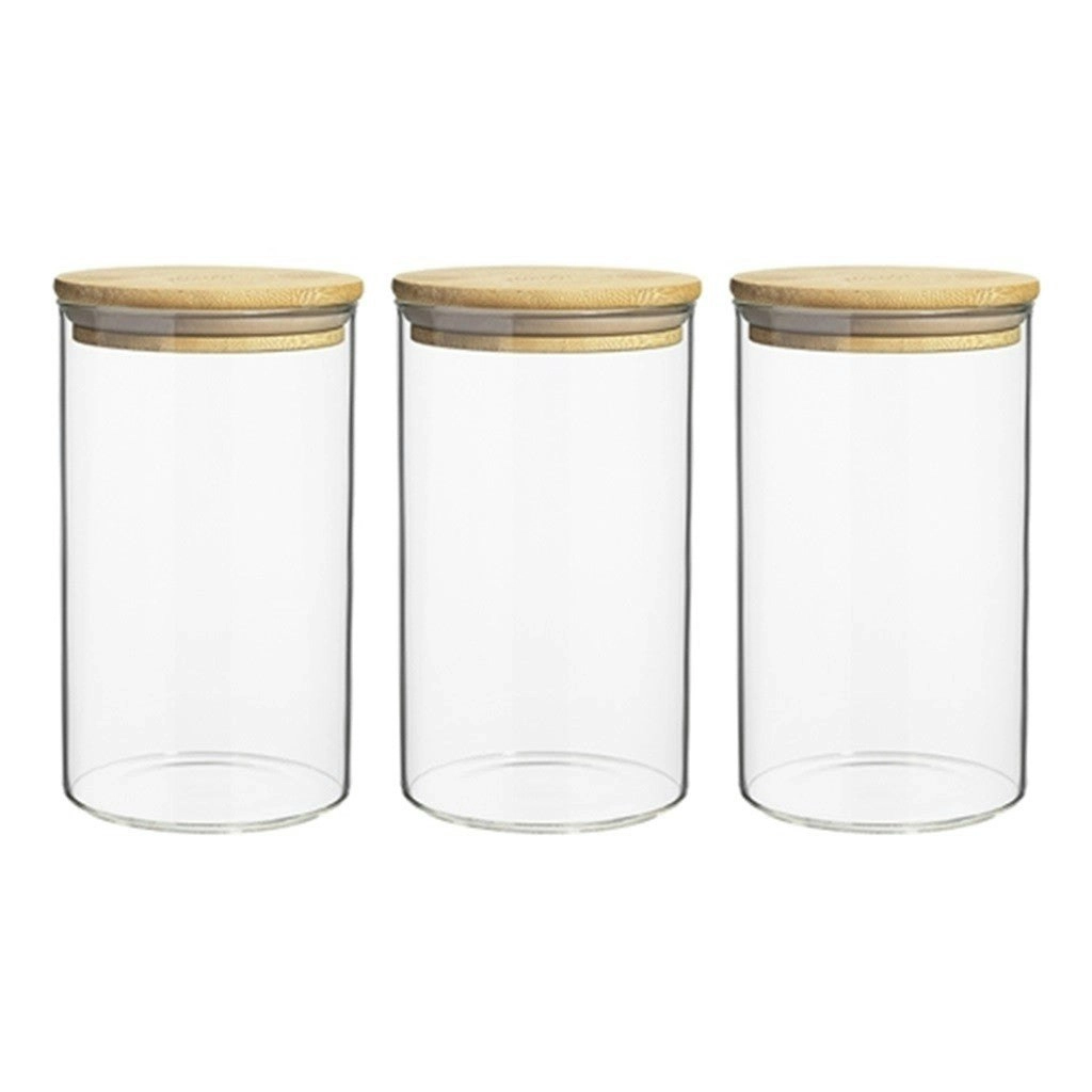 Ecology Pantry Round Canisters Set Of 3