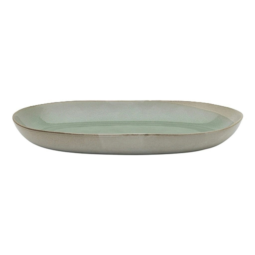 Ecology Galet Shallow Bowl 36cm - Sage