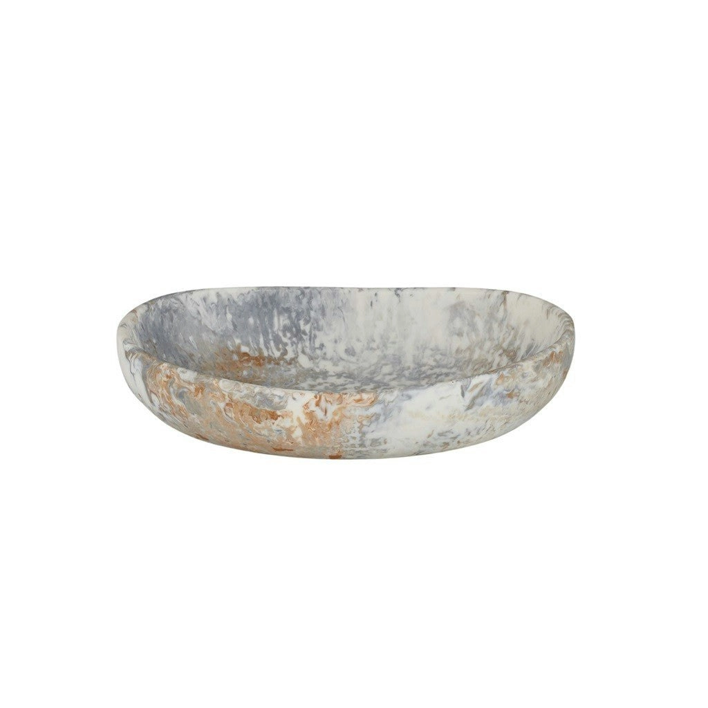 Assemble Hadley Resin Bowl 14.5x19.5x5cm - Steel