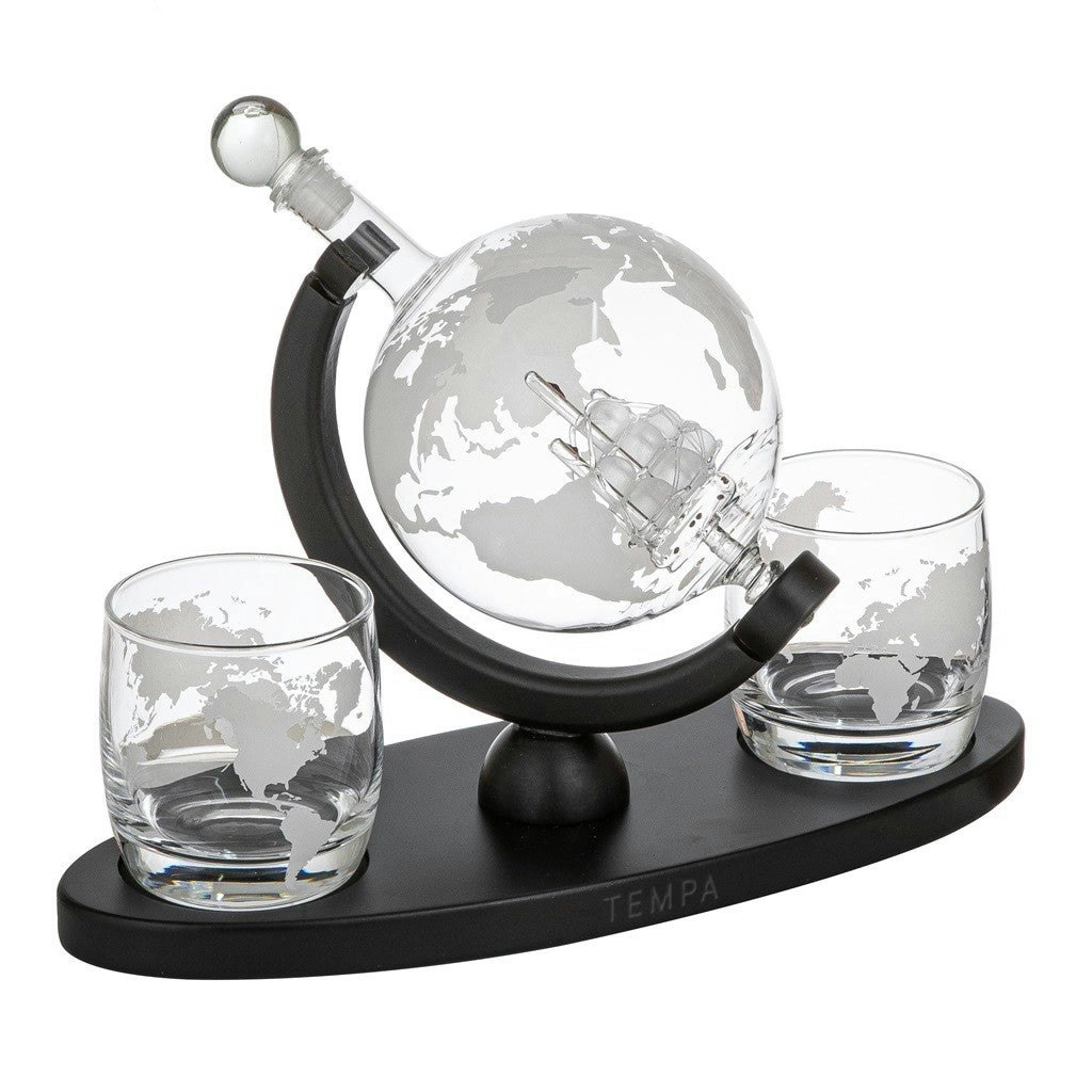 Tempa Preston Globe Whisky Set