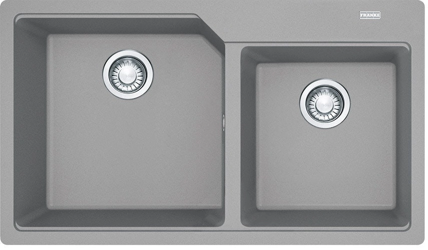 Franke Urban 1 and 3/4 Bowl Topmount Sink Stone Grey