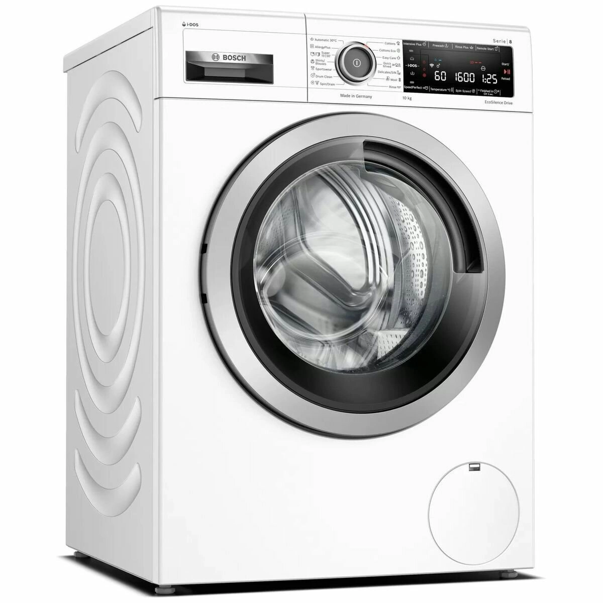 Bosch Series 8 10kg Front Load Washing Machine with Home Connect