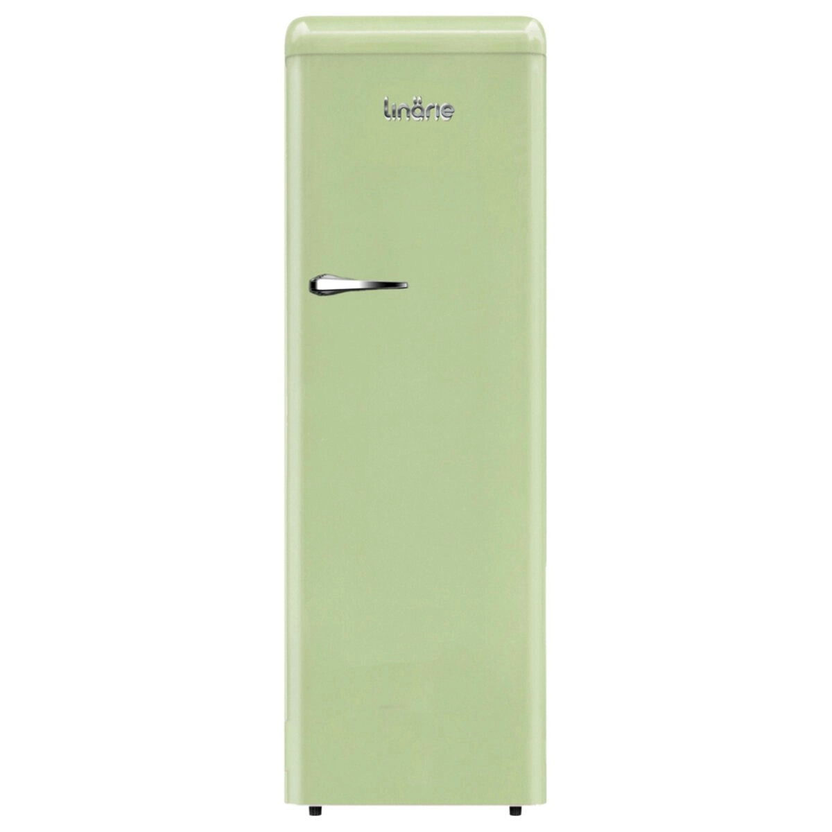 Linarie 328L Single Door Retro Larder Fridge Green