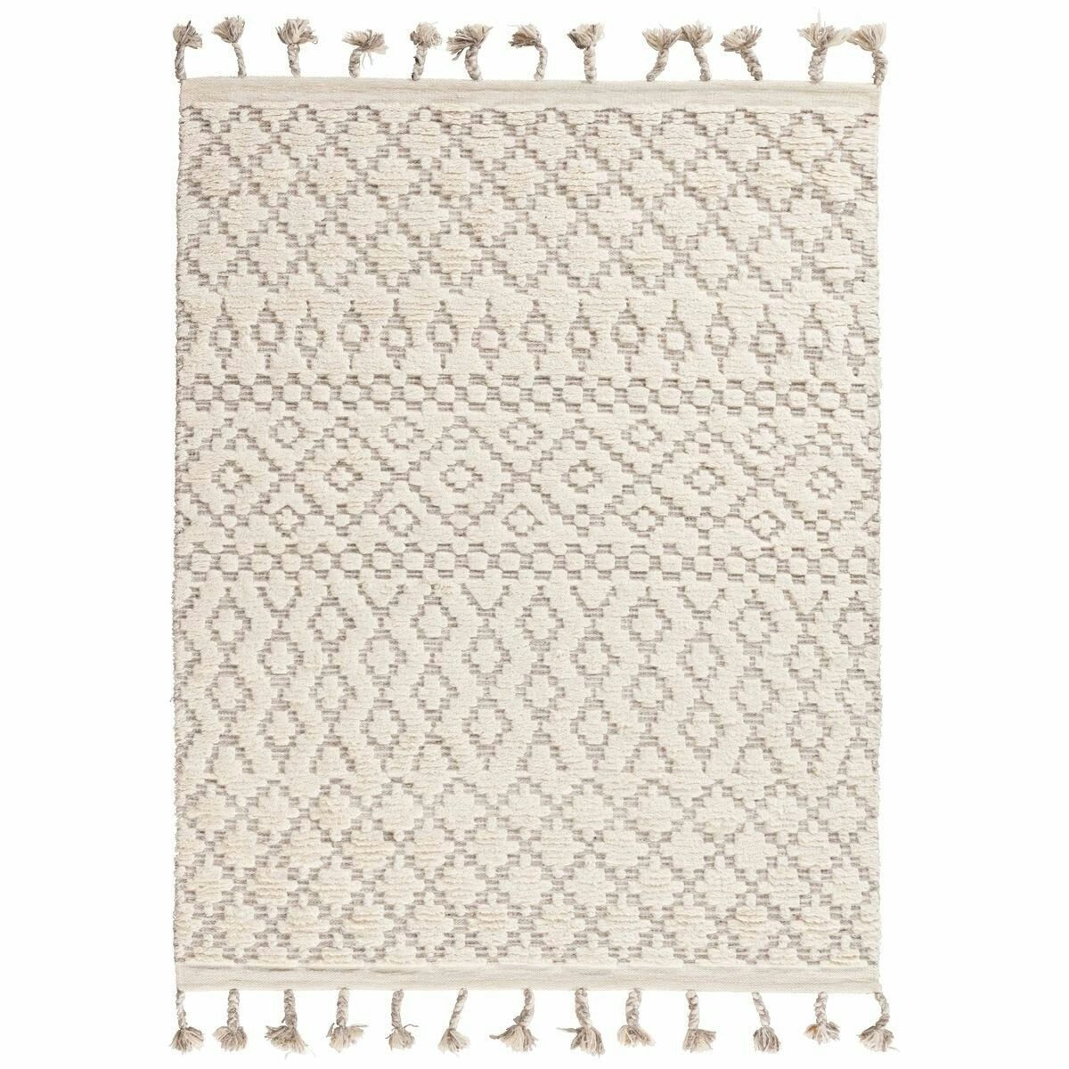 Cadrys Sahara Trellis Ivory/Taupe 160x230 Rug