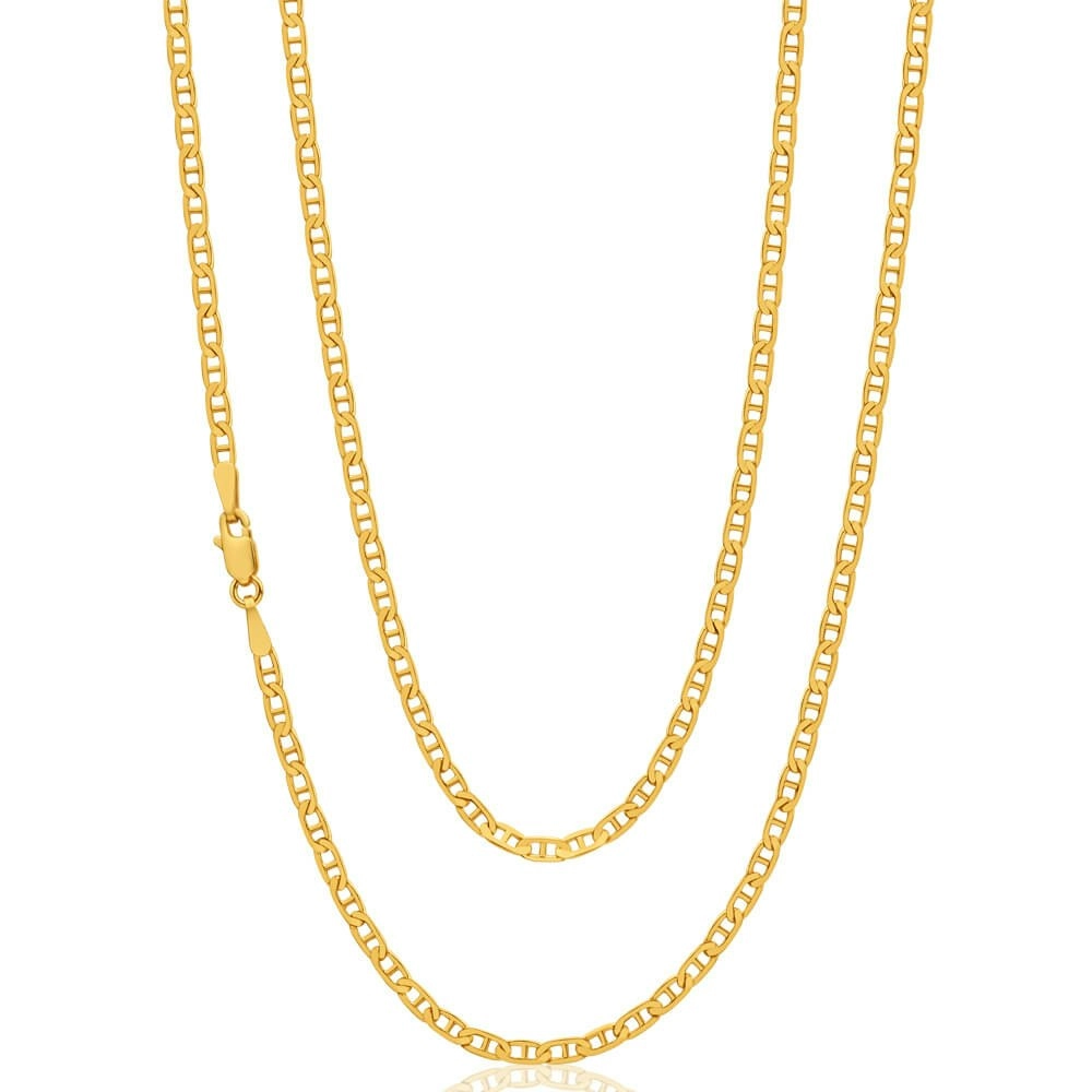 9ct Yellow Gold Anchor Chain