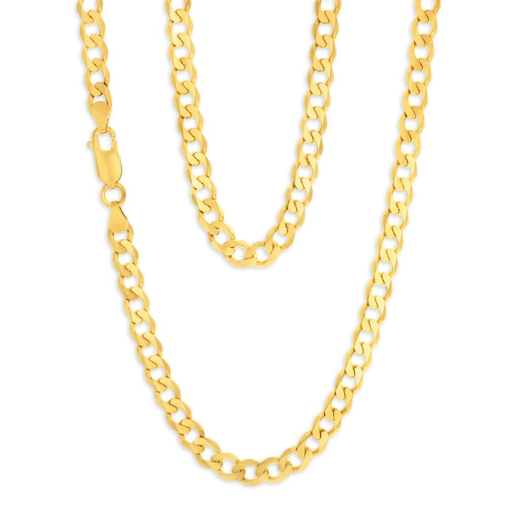 9ct Yellow Gold "Noah" Curb Chain