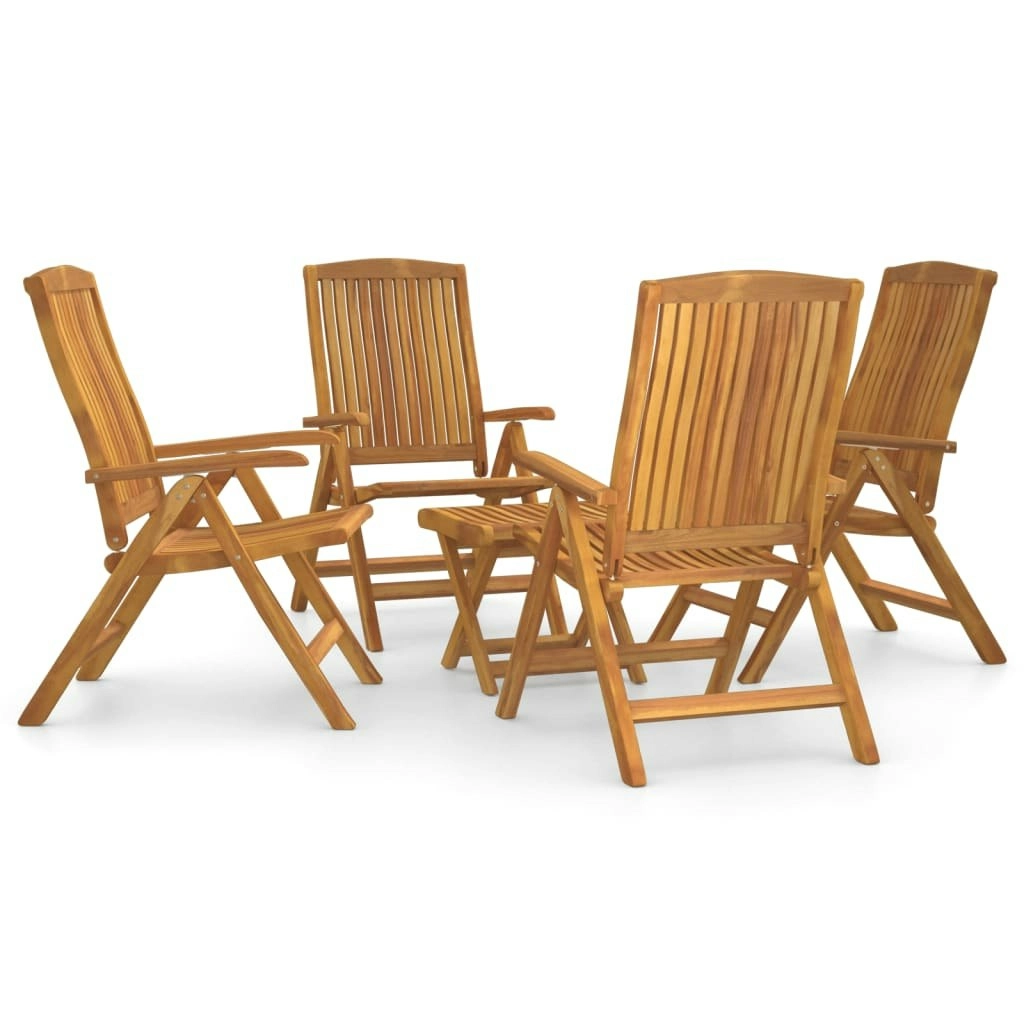 5 Piece Garden Lounge Set Solid Wood Teak 3187812