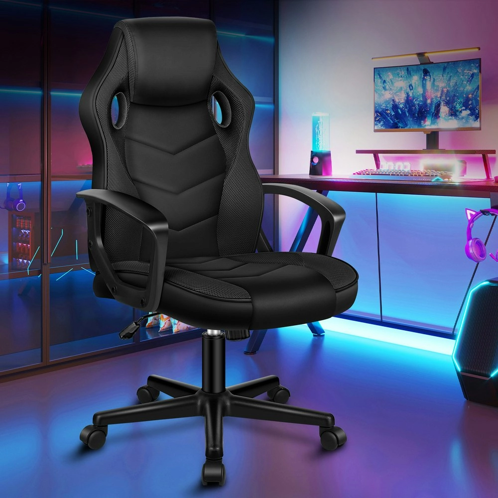 Alfordson Gaming Chair Office Executive Black