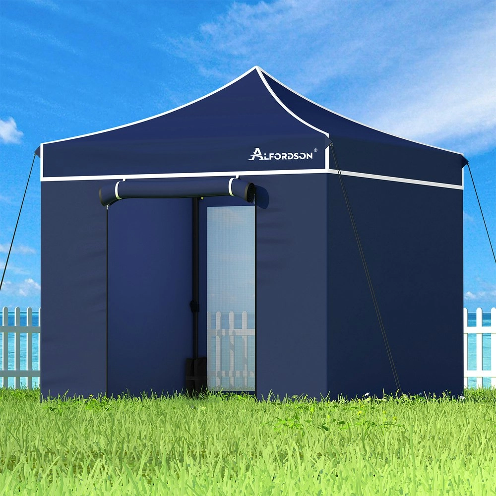 Alfordson Gazebo 3x3 Pop Up Marquee Navy