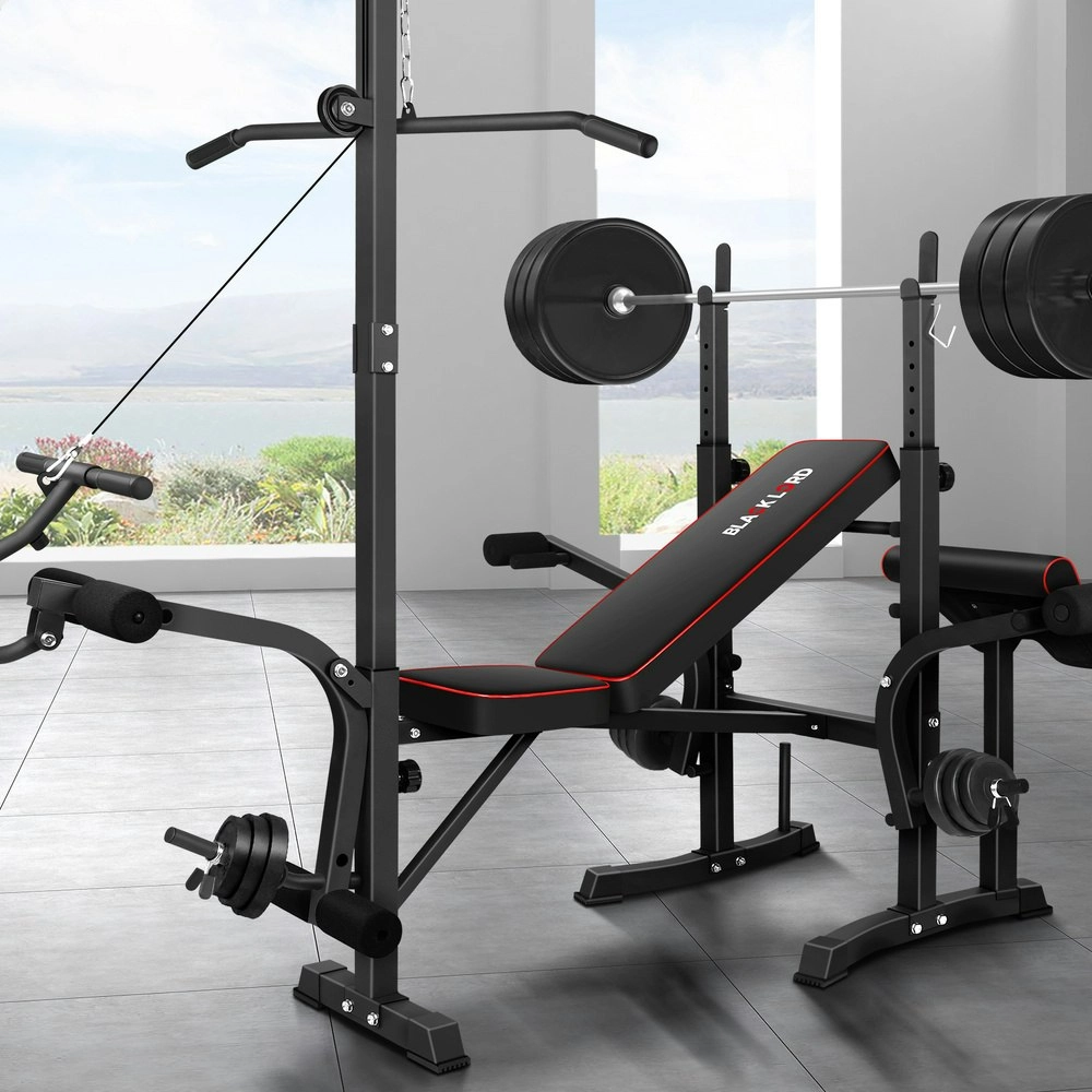 Black Lord Weight Bench 14in1 Press Multi-Station Fitness Home Gym Equipment