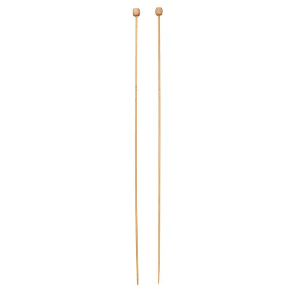 Bamboo Knitting Needles 25cm