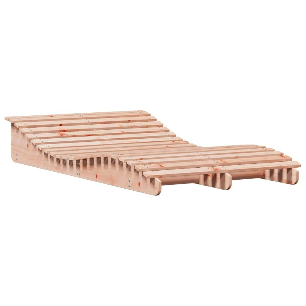 Sun Lounger 205x110x31.5 cm Solid Wood Douglas 832591