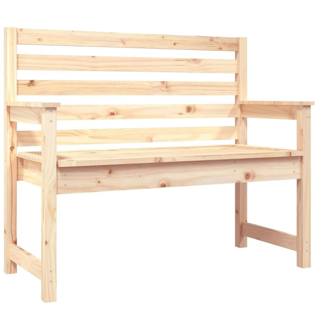 Garden Bench 109x48x91.5 cm Solid Wood Pine 824060