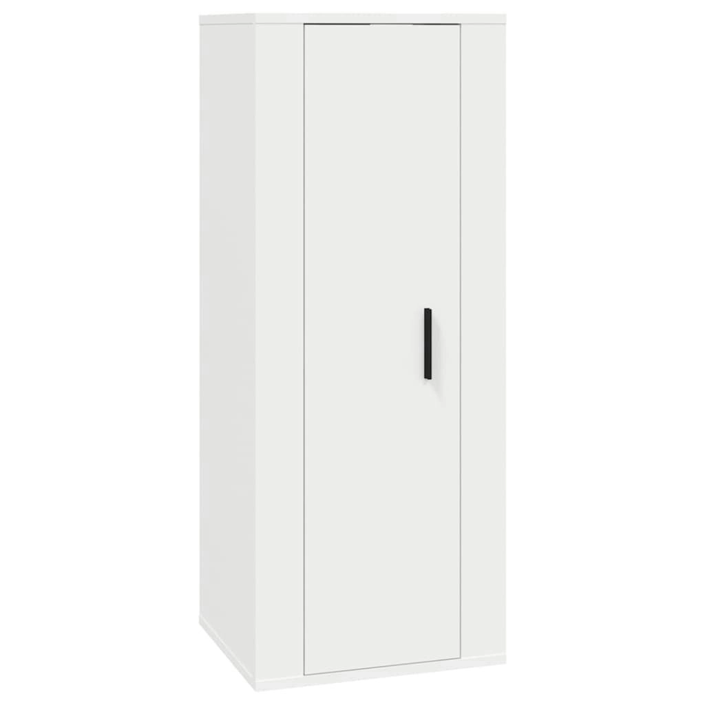 Wall Mounted TV Cabinet White 40x34.5x100 cm 816680