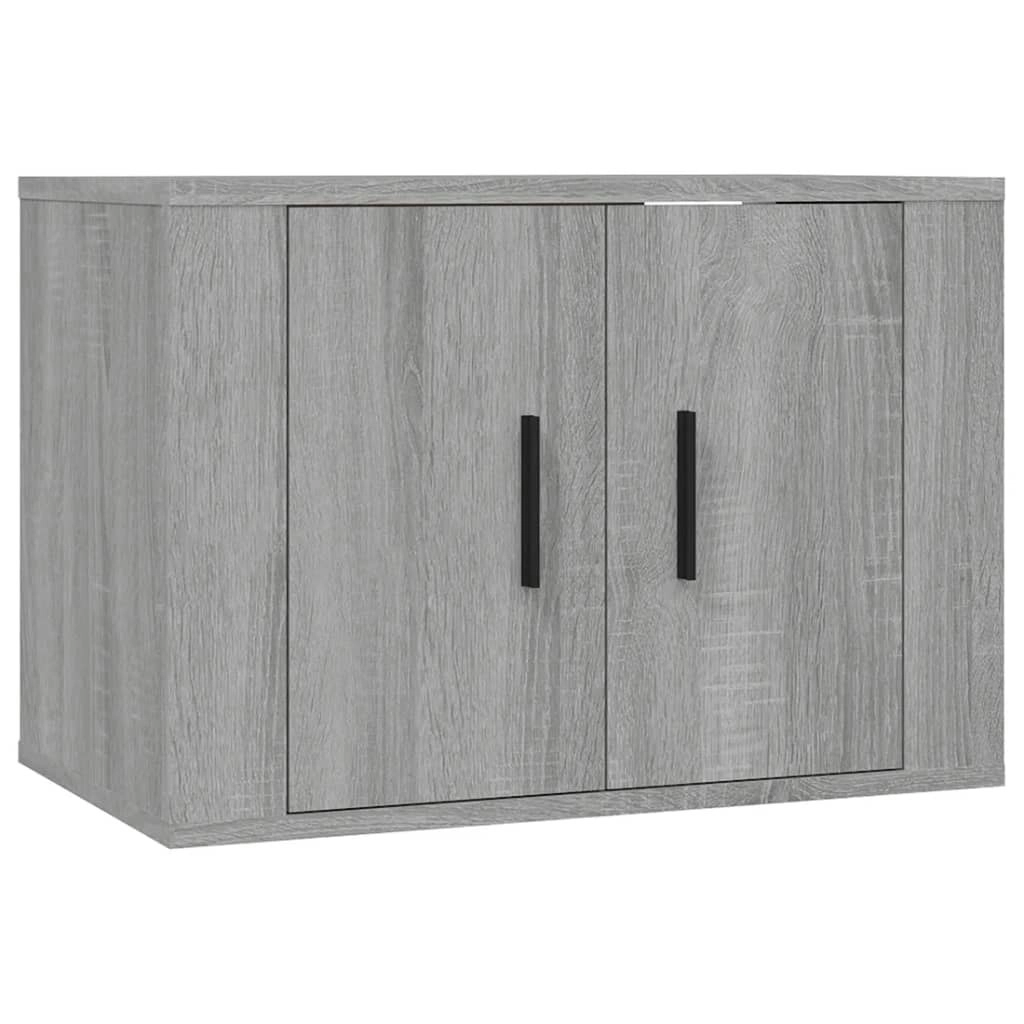 Wall Mounted TV Cabinet Grey Sonoma 57x34.5x40 cm 816622