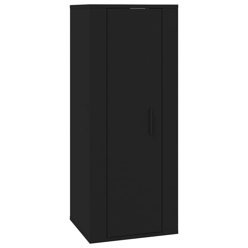 Wall Mounted TV Cabinet Black 40x34.5x100 cm 816681