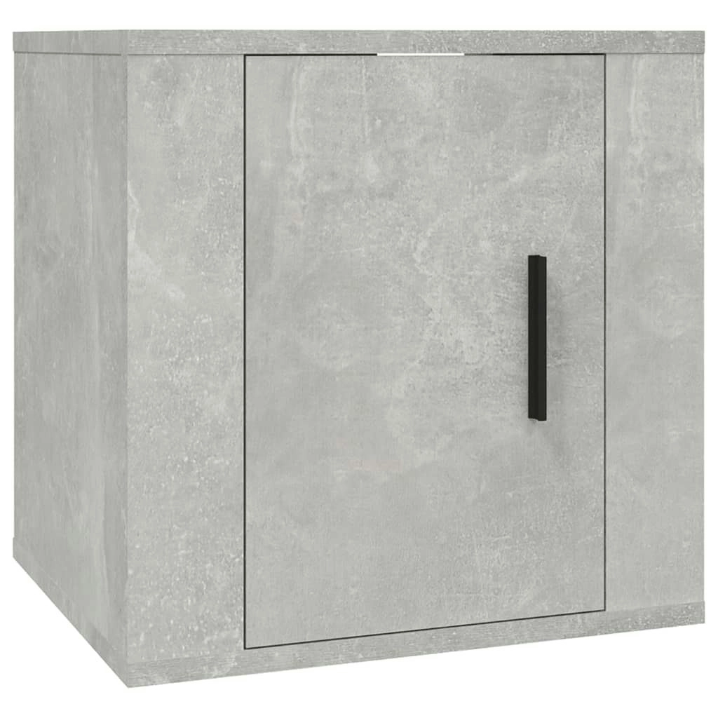 Wall Mounted TV Cabinet Concrete Grey 40x34.5x40 cm 816648