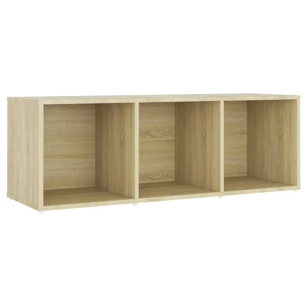 TV Cabinet Sonoma Oak 107x35x37 cm Engineered Wood 805537