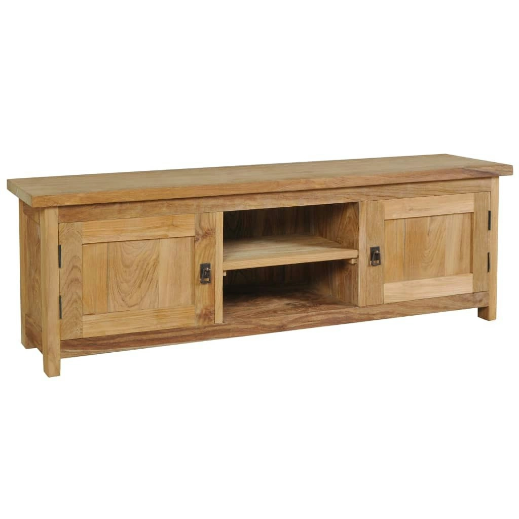 TV Cabinet Solid Teak 120x30x40 cm 244485