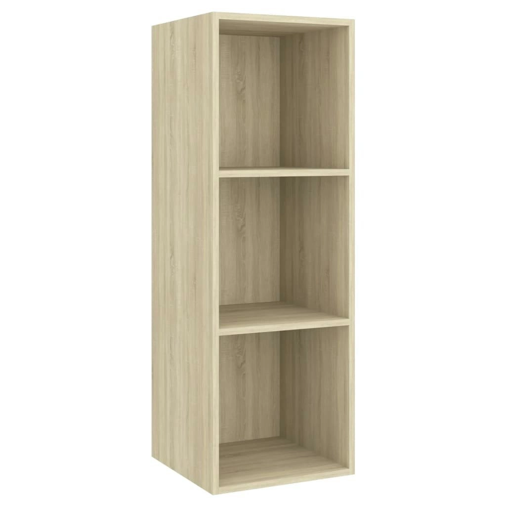 Wall-mounted TV Cabinet Sonoma Oak 37x37x107 cm Engineered Wood 805483