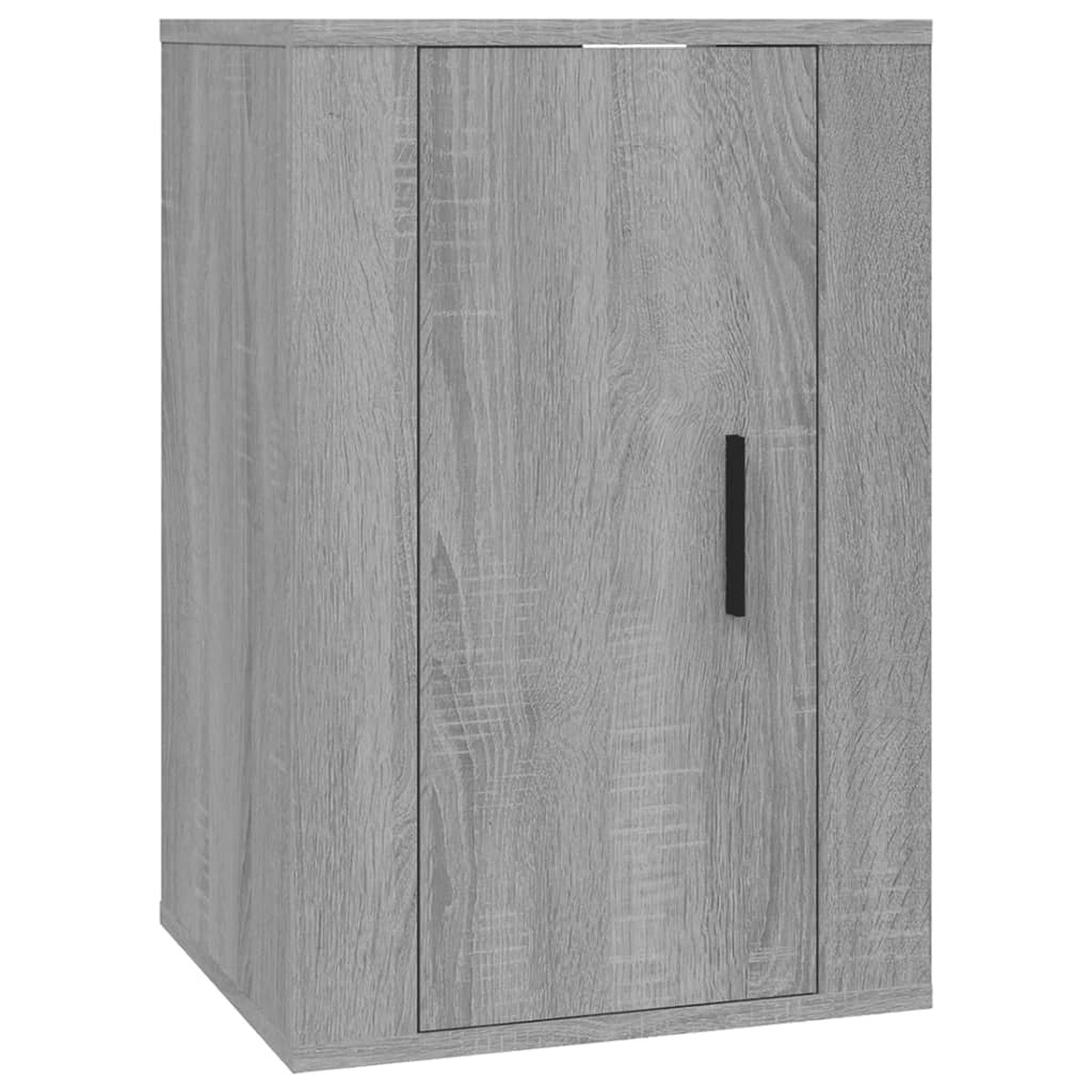 Wall Mounted TV Cabinet Grey Sonoma 40x34.5x60 cm 816668