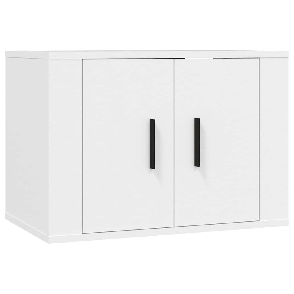 Wall Mounted TV Cabinet White 57x34.5x40 cm 816616