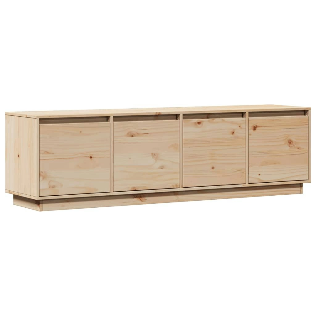 TV Cabinet 156x37x45 cm Solid Wood Pine 814394