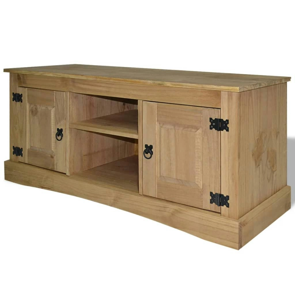 TV Cabinet Mexican Pine Corona Range 120x40x52 cm 243740