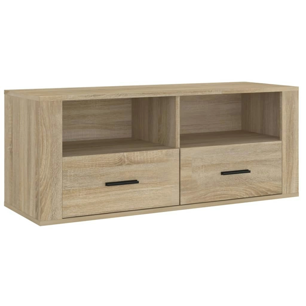 TV Cabinet Sonoma Oak 100x35x40 cm Engineered Wood 816811