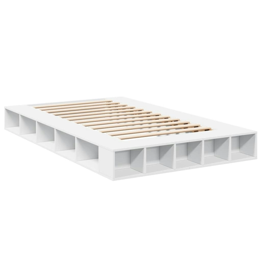 Bed Frame without Mattress White 135x190 cm 3280496