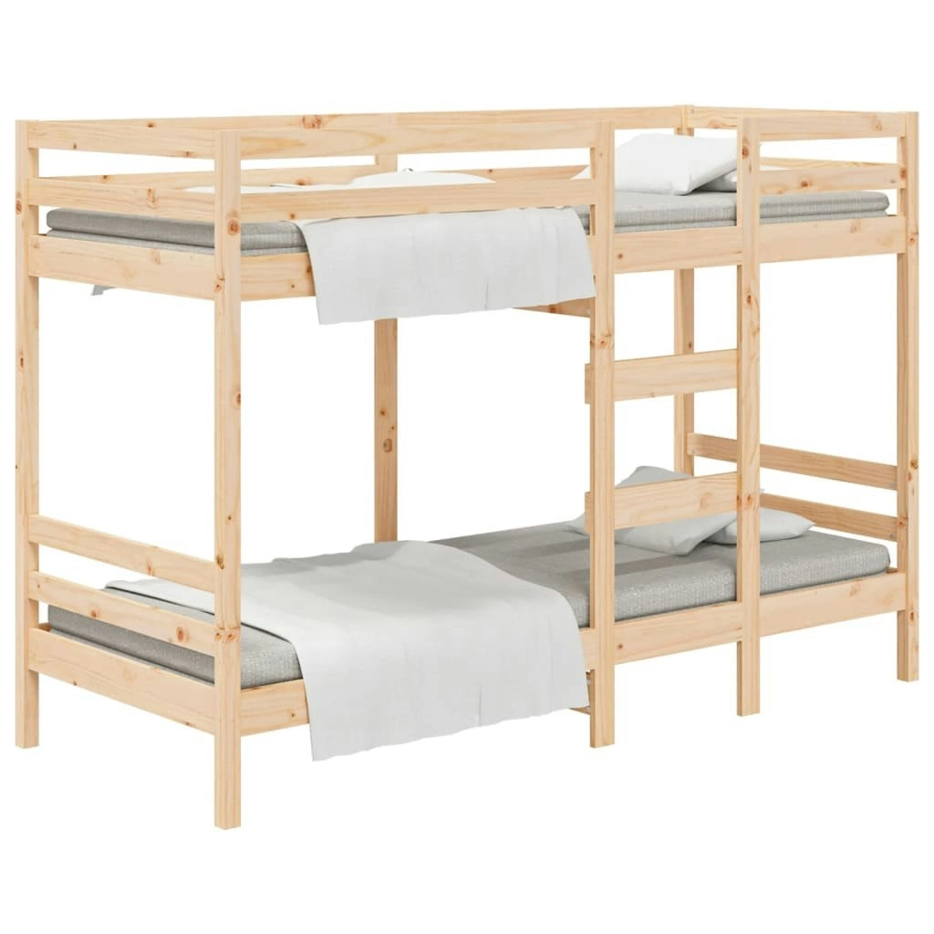 Bunk Bed 92x187 cm Single Size Solid Wood Pine 3139839