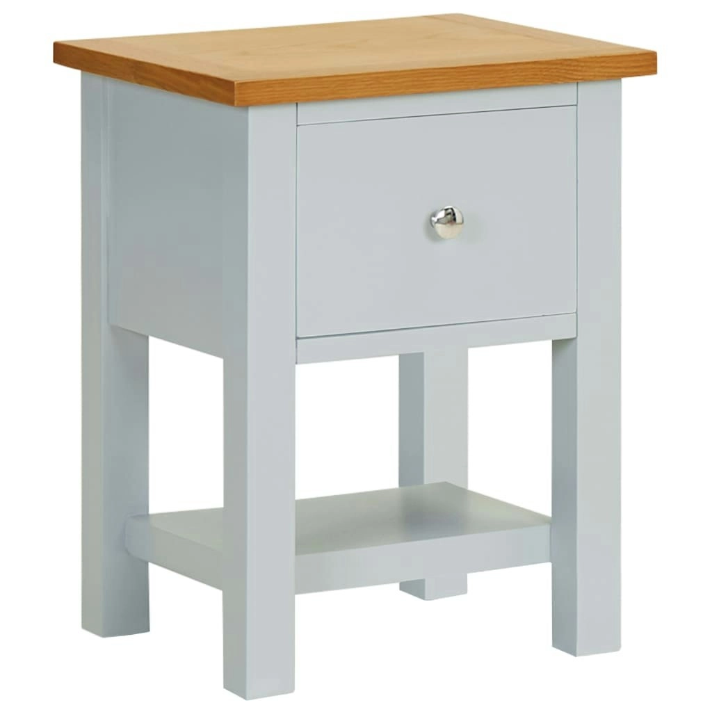 Nightstand 36x30x47 cm Solid Oak Wood 288620