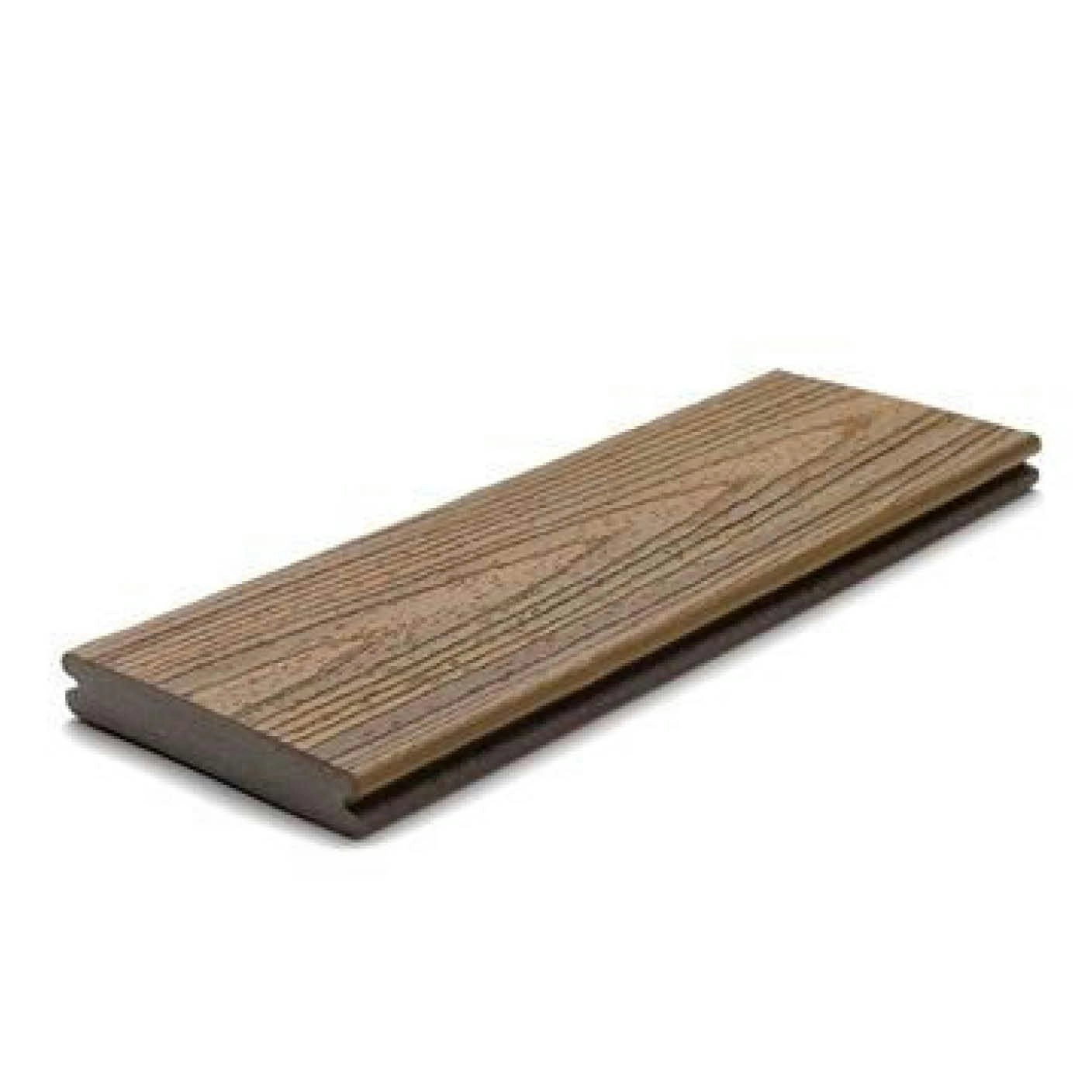 Trex Transcend Havana Gold Grooved Composite Decking Board 140x25mm