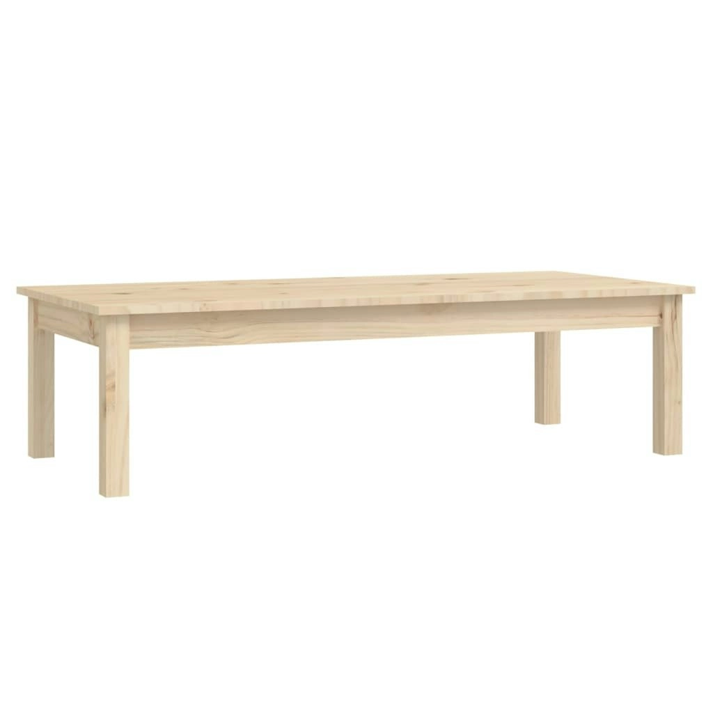 Coffee Table 110x50x30 cm Solid Wood Pine 814234