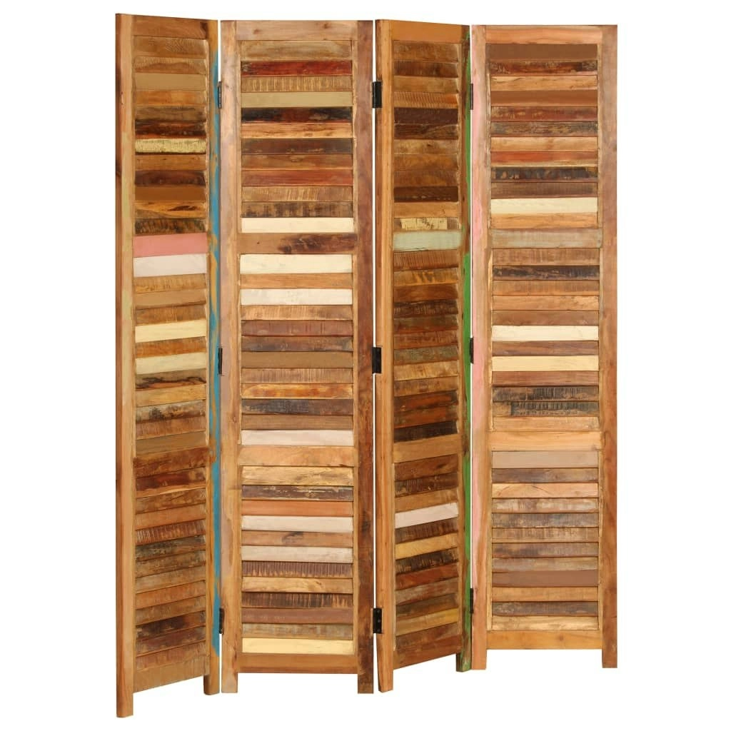 Room Divider Solid Reclaimed Wood 170 cm 246411