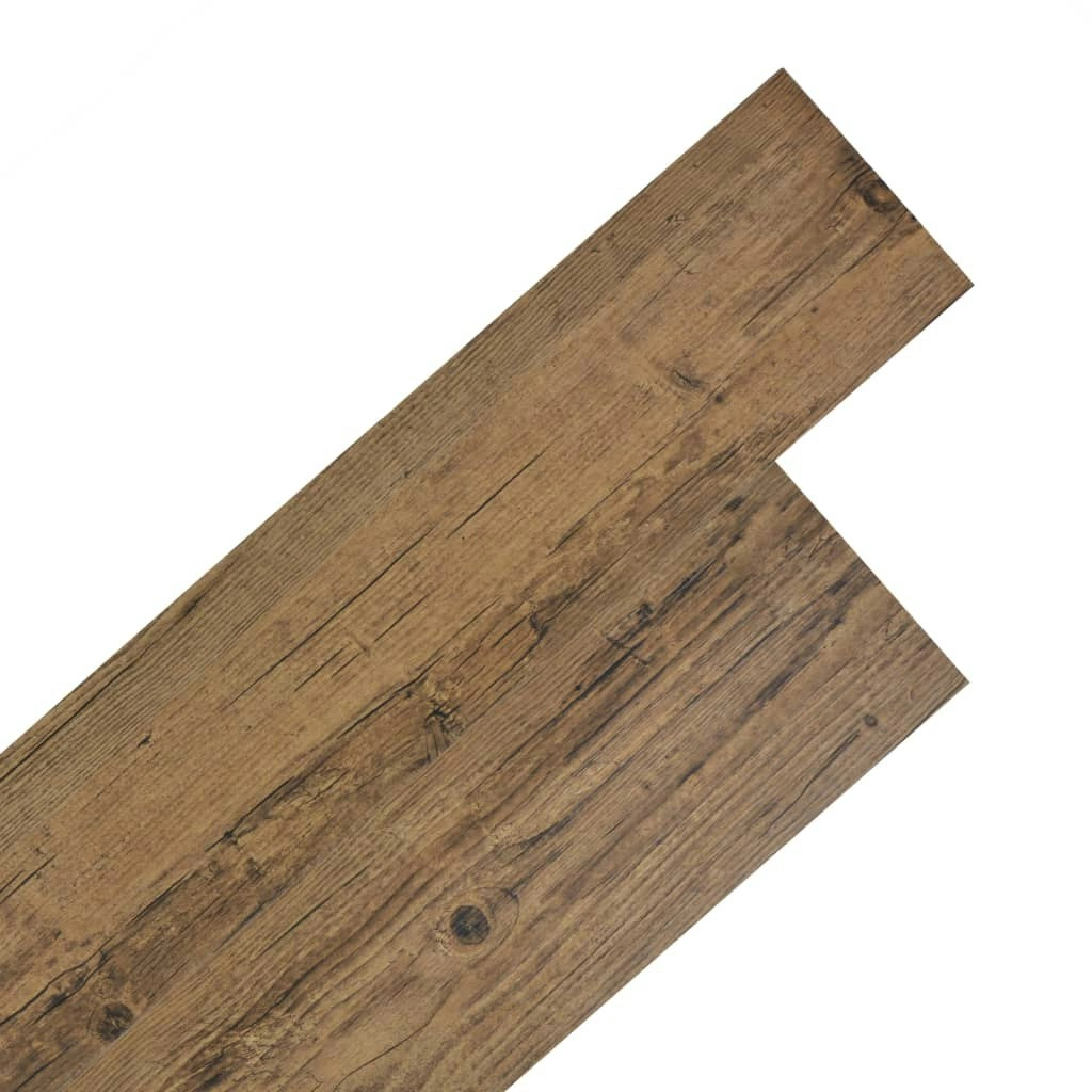 Self-adhesive PVC Flooring Planks 5.02 mÂ²  2 mm Walnut Brown 245170