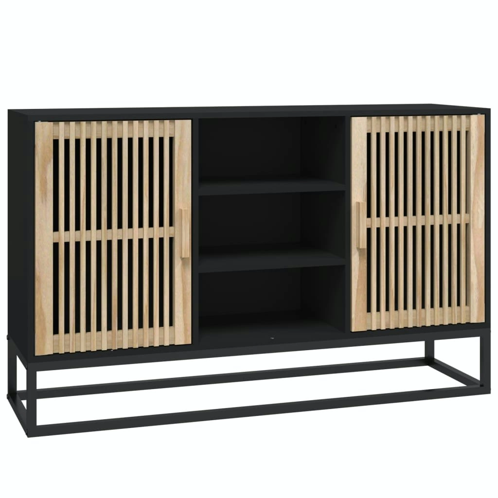 Sideboard Black 105x30x65 cm Engineered Wood 352119