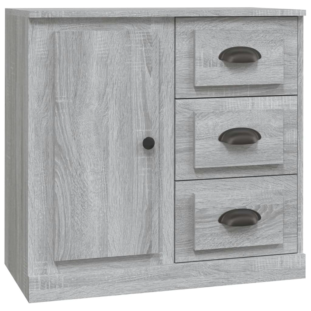 Sideboard Grey Sonoma 70x35.5x67.5 cm Engineered Wood 816198