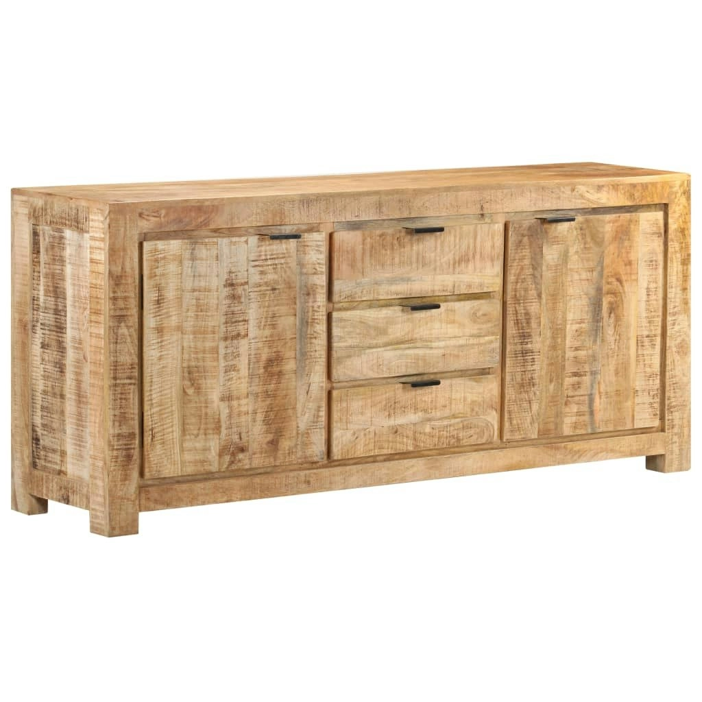 Sideboard 175x40x75 cm Rough Mango Wood 320395