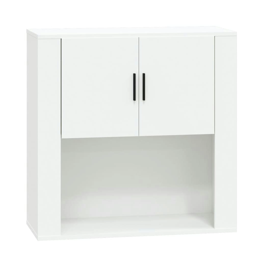 Wall Cabinet White 80x33x80 cm Engineered Wood 816584