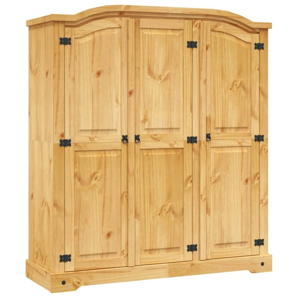 Wardrobe Mexican Pine Corona Range 3 Doors 243733