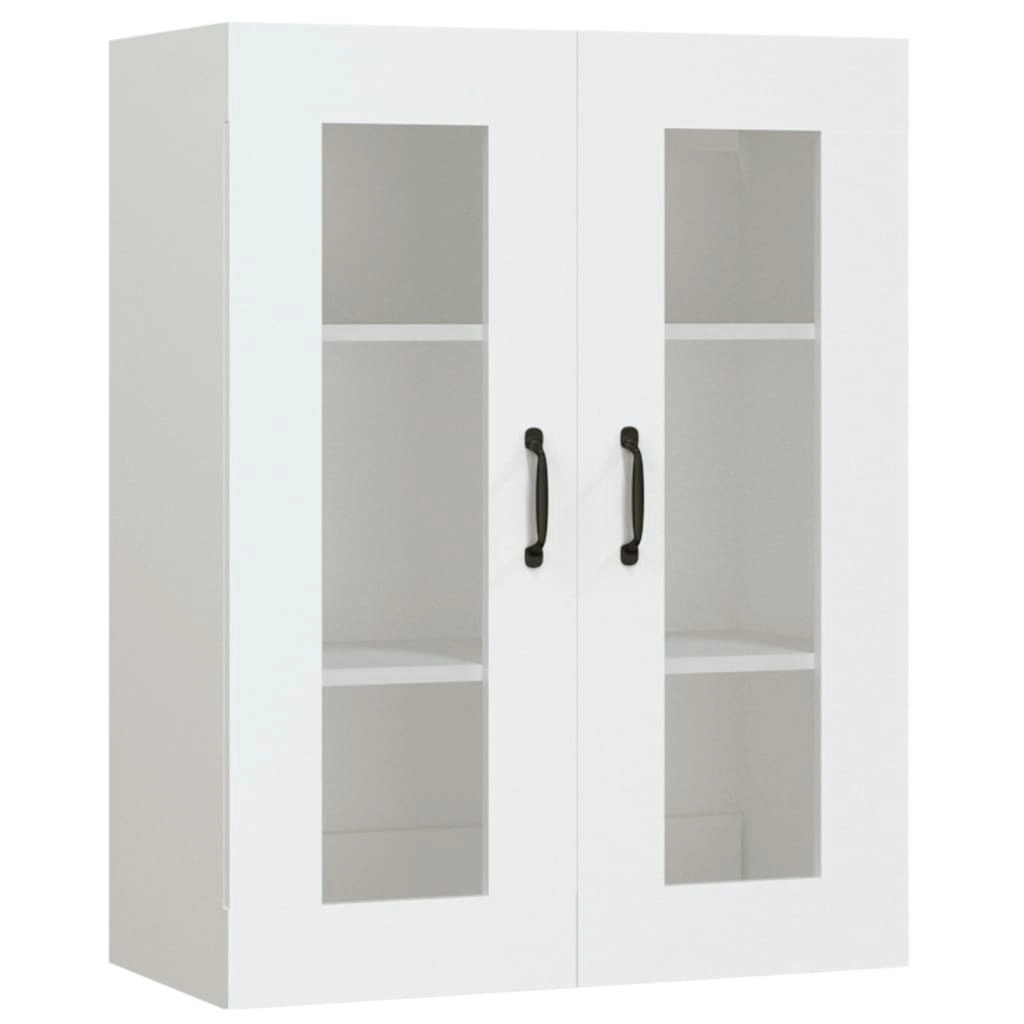 Hanging Wall Cabinet White 69.5x34x90 cm 812285